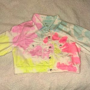 Tie dye Jean jacket